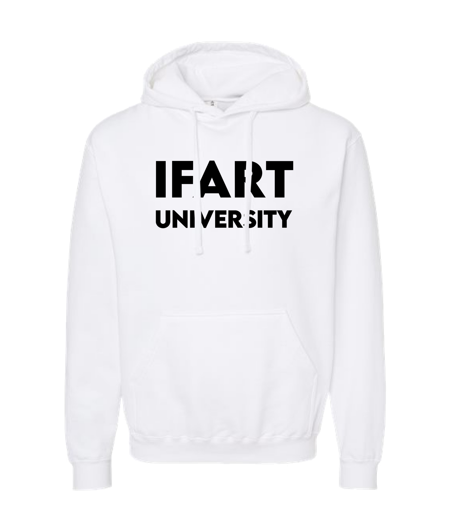 iFart - UNIVERSITY - White Hoodie