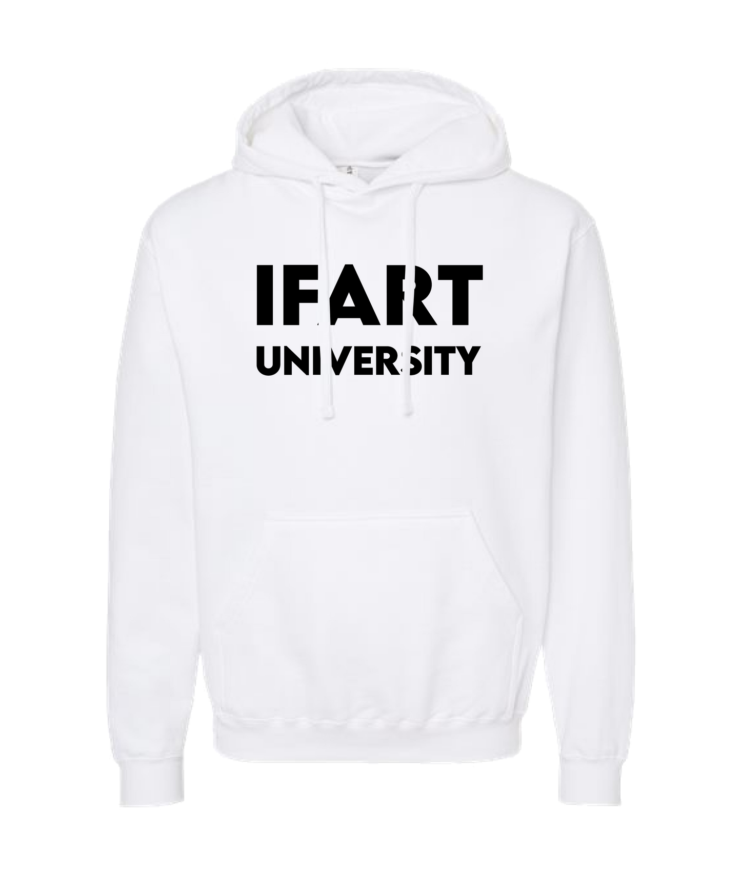 V-IFARTOP - UNIVERSITY - White Hoodie