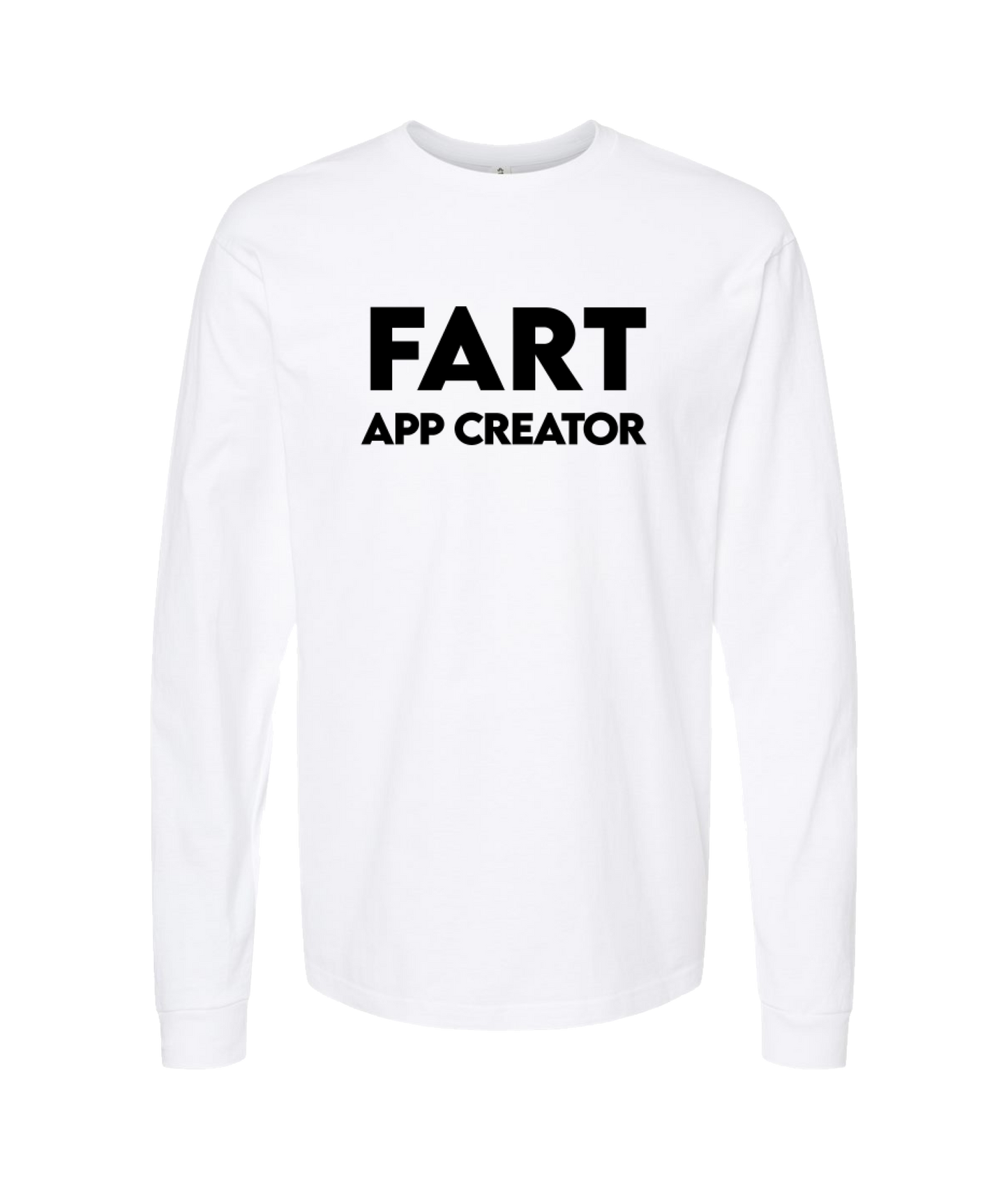 iFart - APP CREATOR - White Long Sleeve T