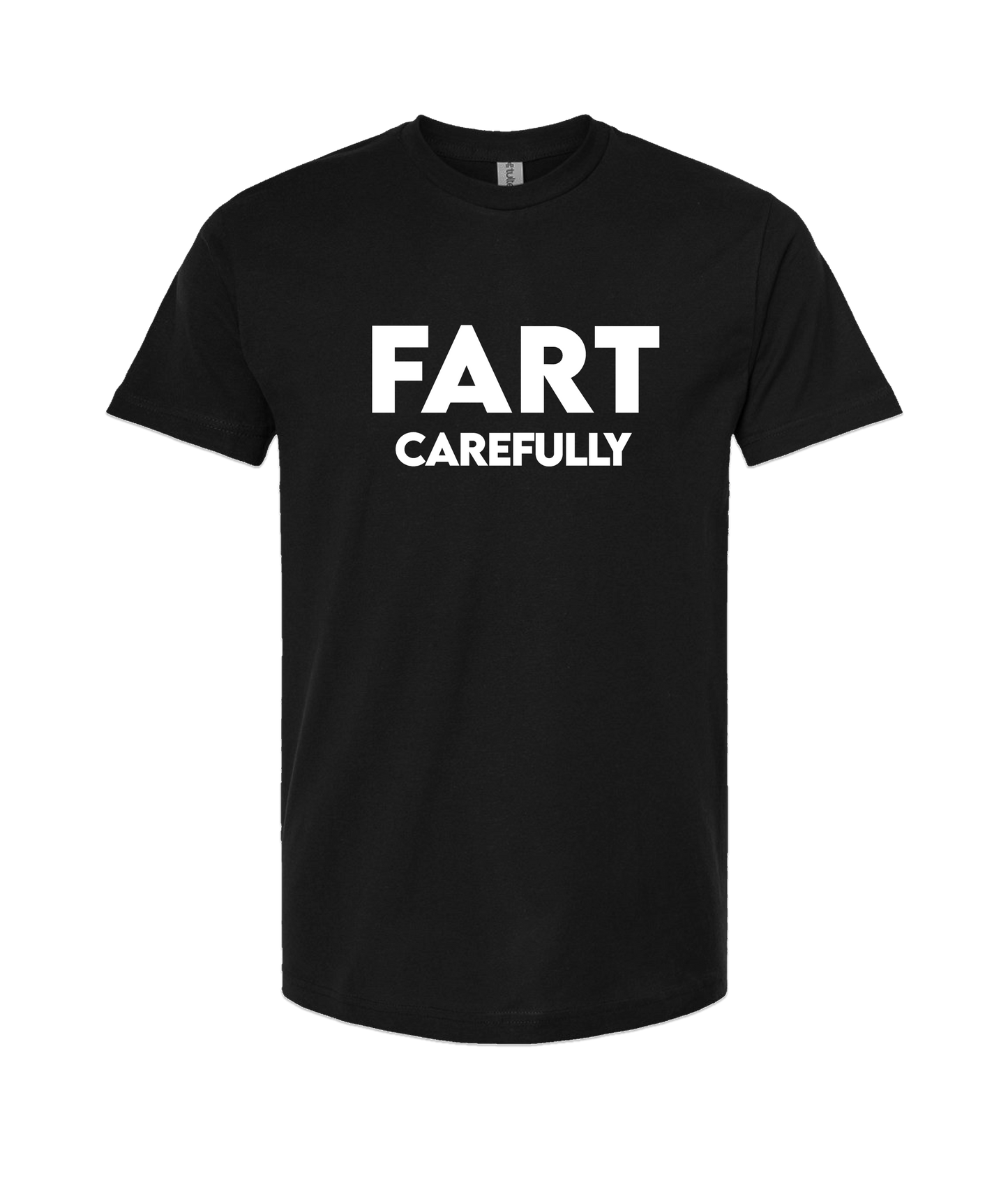iFart - CAREFULLY - Black T-Shirt