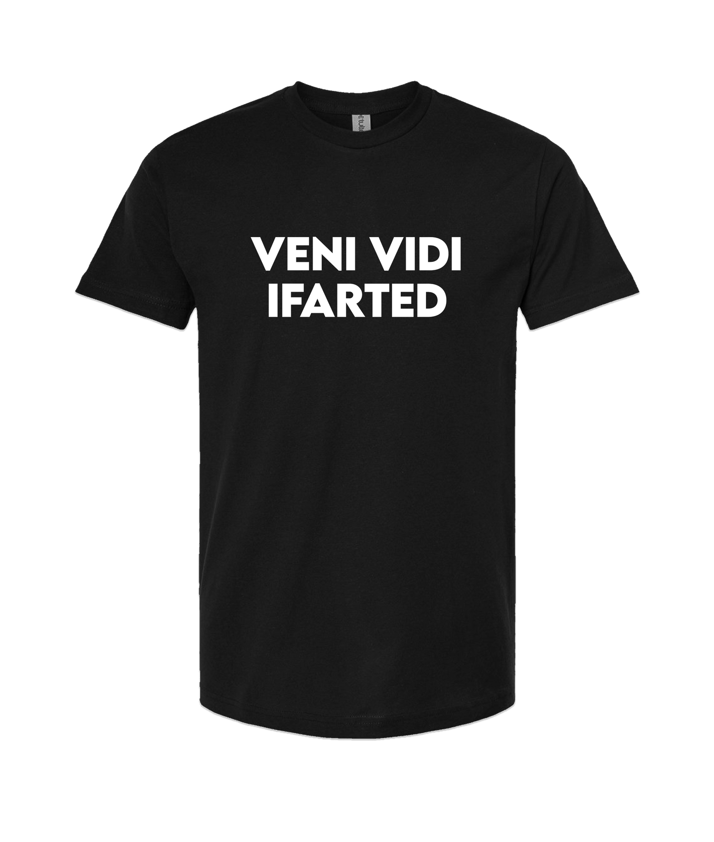 V-IFARTOP - VENI VIDI - Black T-Shirt