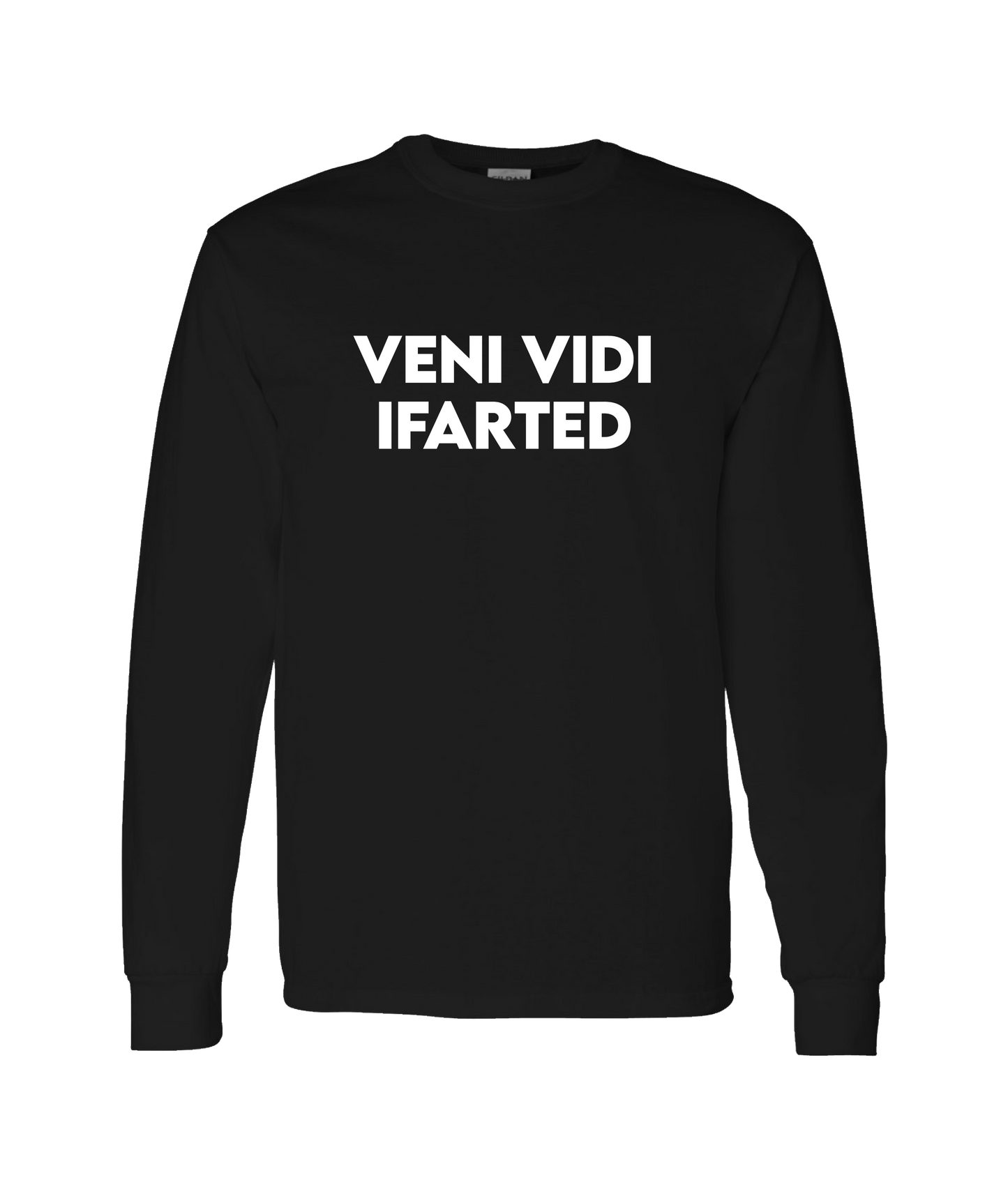 iFart - VENI VIDI - Black Long Sleeve T