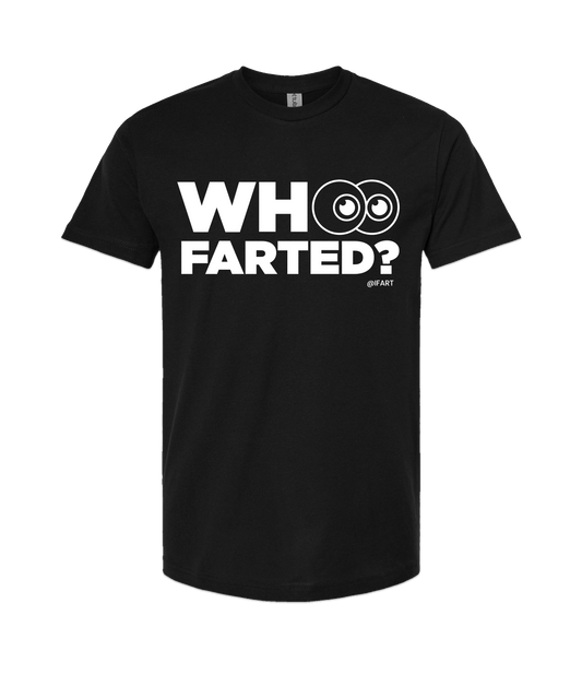 iFart - WHO FARTED? - Black T-Shirt