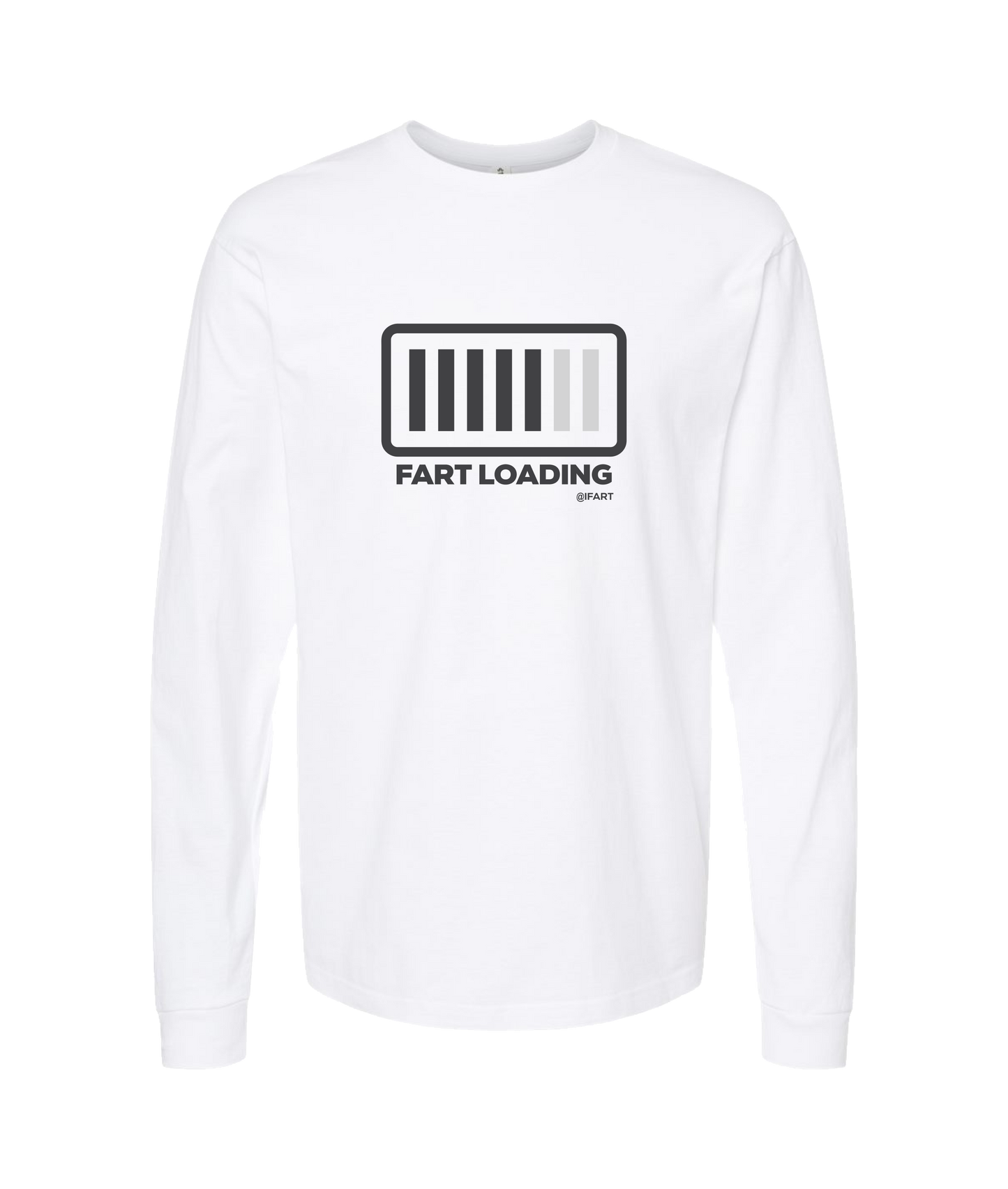 iFart - FART LOADING - White Long Sleeve T