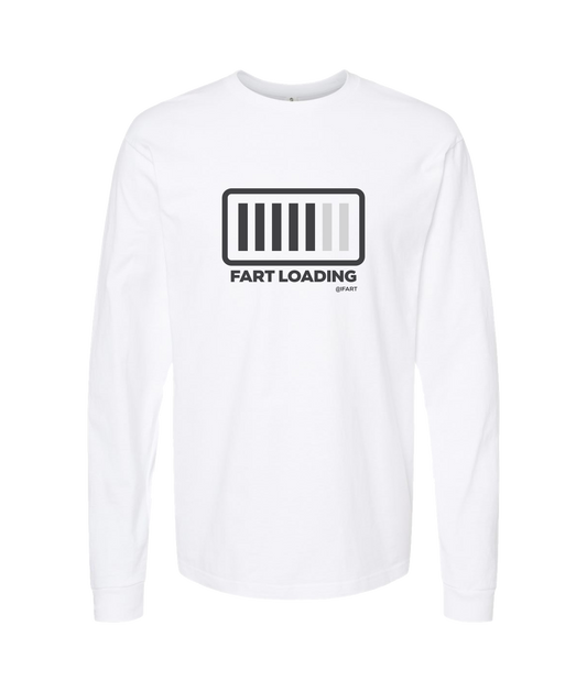 iFart - FART LOADING - White Long Sleeve T