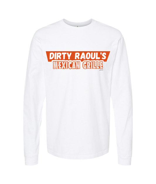 iFart - DIRTY RAOUL'S - White Long Sleeve T