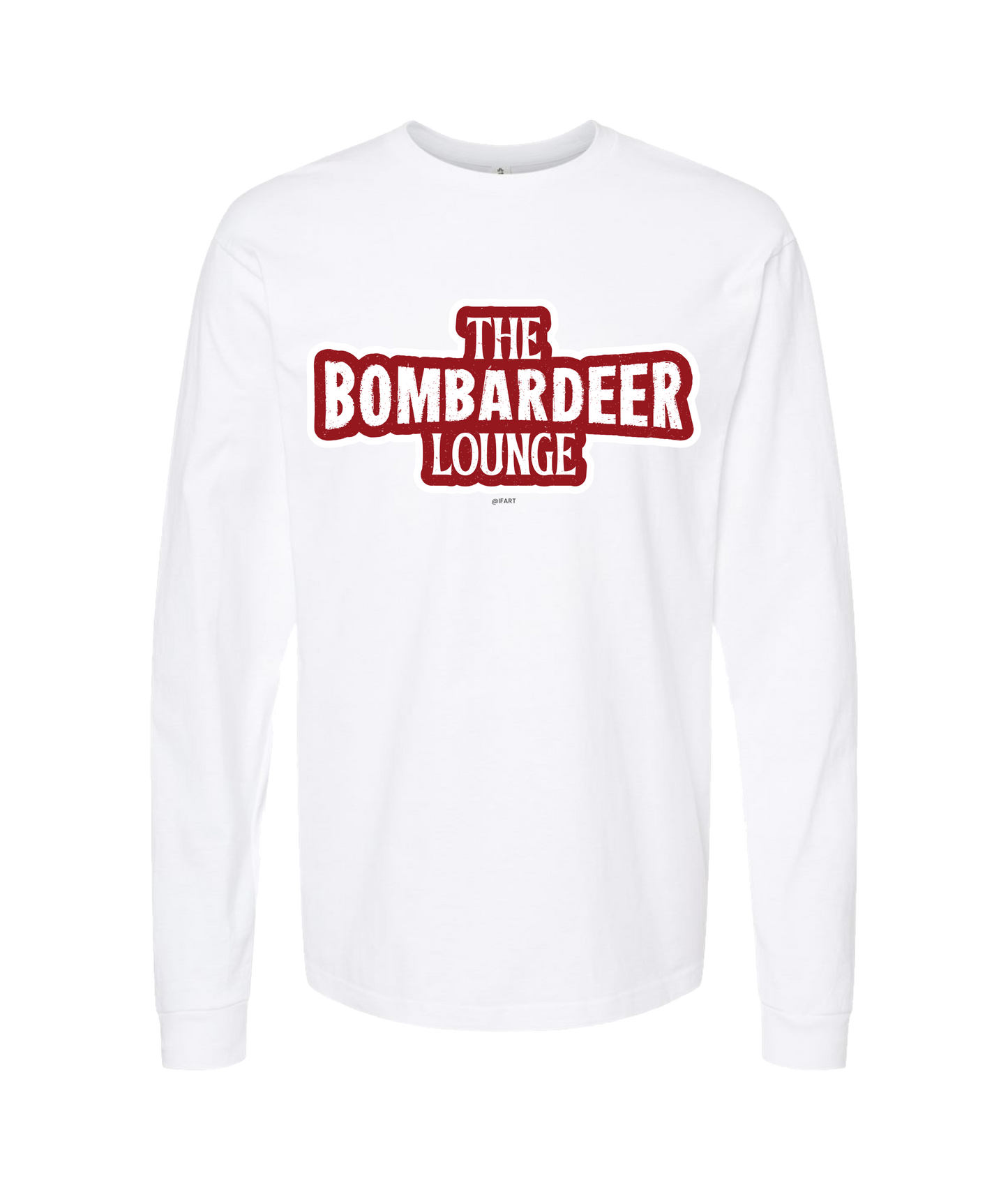 V-IFARTOP - BOMBARDEER LOUNGE - White Long Sleeve T