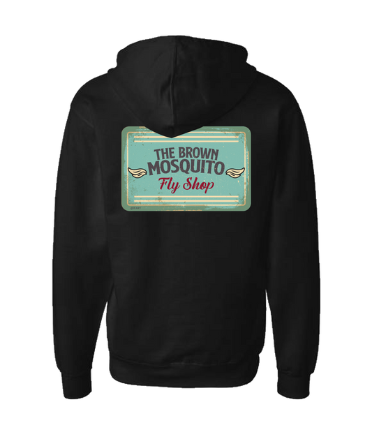 V-IFARTOP - BROWN MOSQUITO - Black Zip Up Hoodie