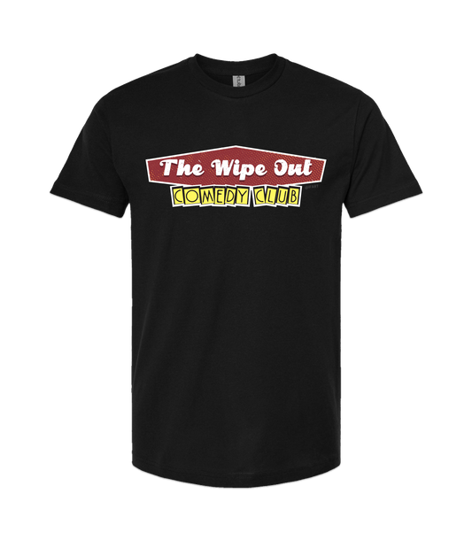iFart - WIPE OUT - Black T-Shirt
