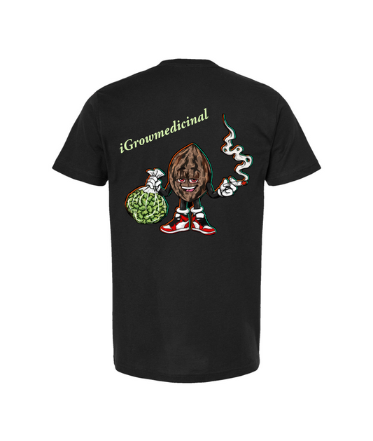 V-IGMMTOP - iGrowMedicinal2 - Black T Shirt