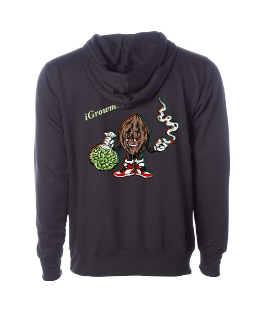 V-IGMMTOP - iGrowMedicinal2 - Black Hoodie