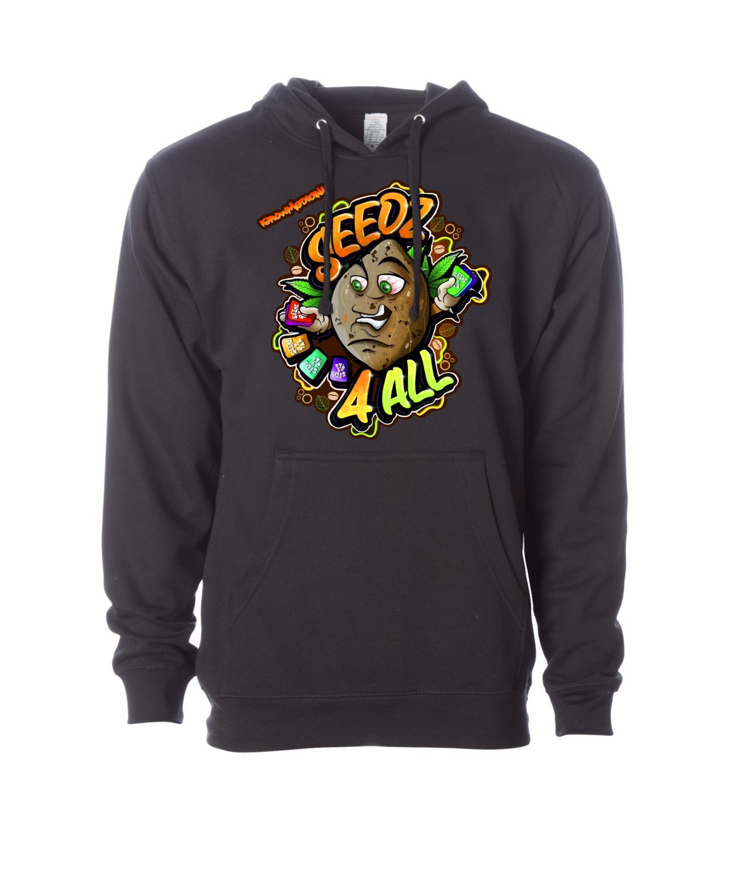 IGM Merch - iGrowMedicinal2 - Black Hoodie