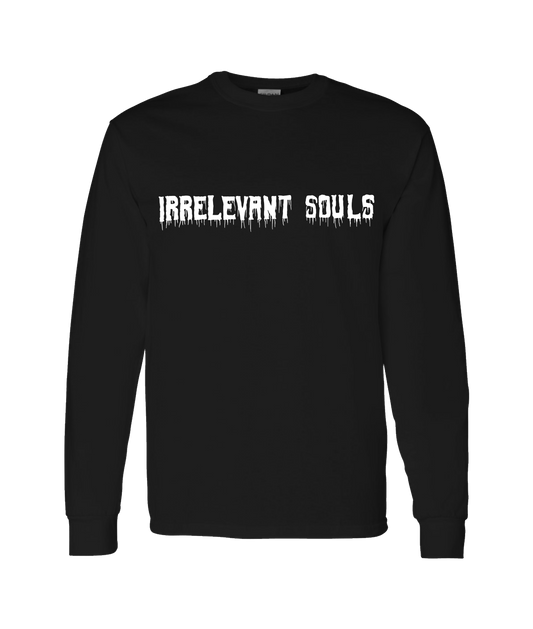 Irrelevant Souls - LOGO 1 - Black Long Sleeve T