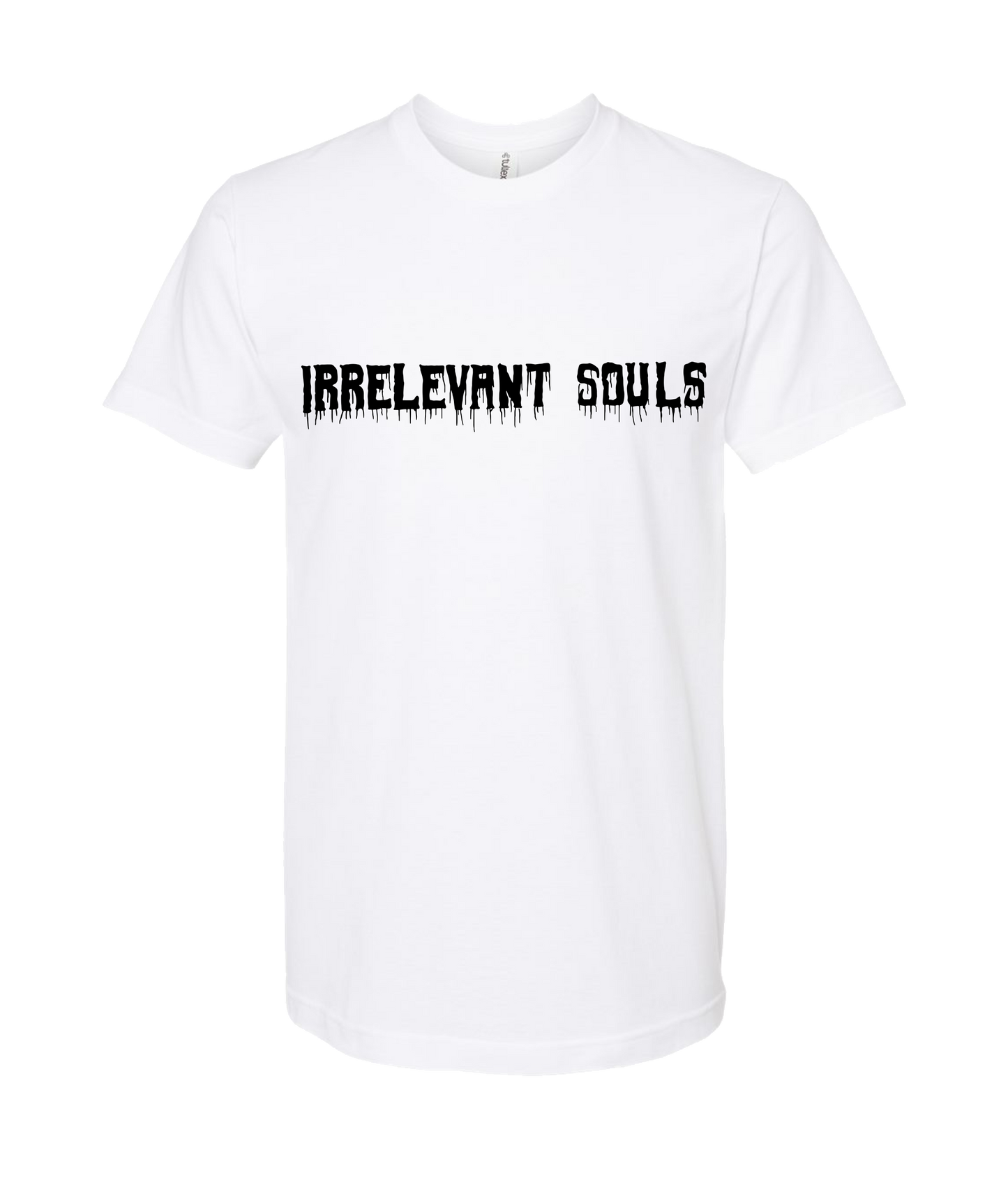 Irrelevant Souls - LOGO 1 - White T Shirt