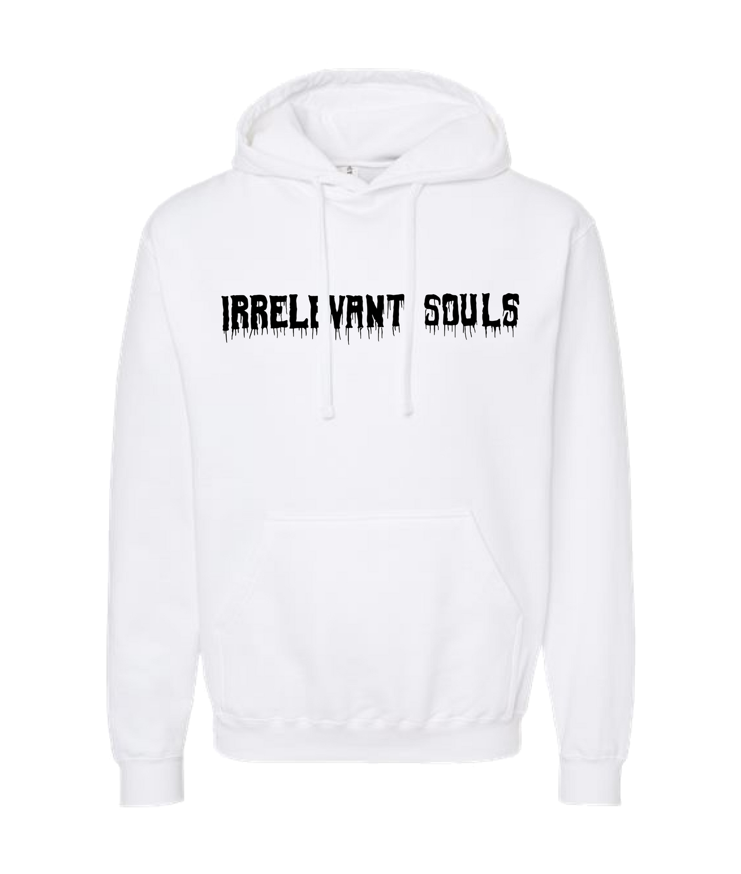 Irrelevant Souls - LOGO 1 - White Hoodie