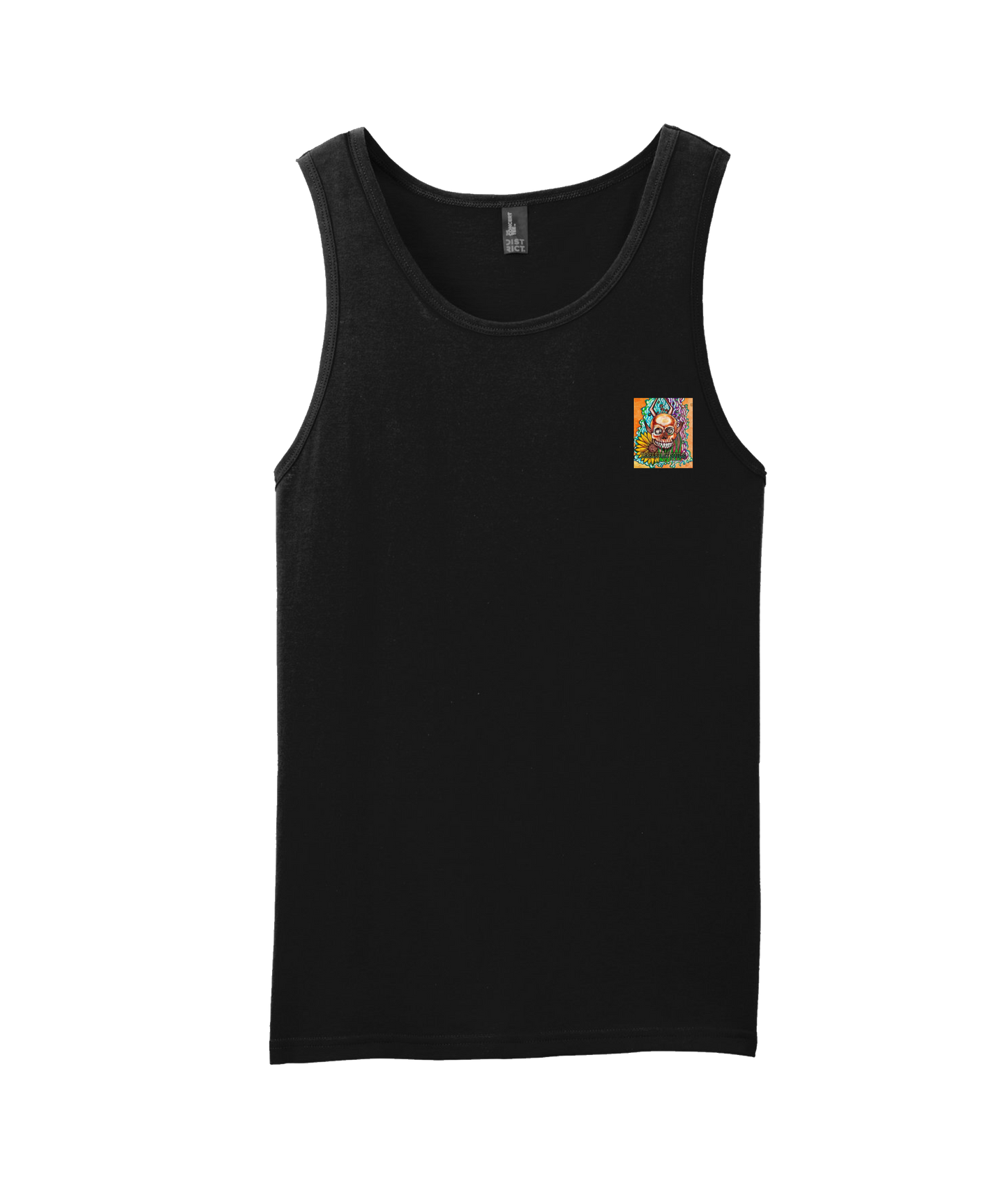 V-IRSTOP - LOGO 3 - Black Tank Top