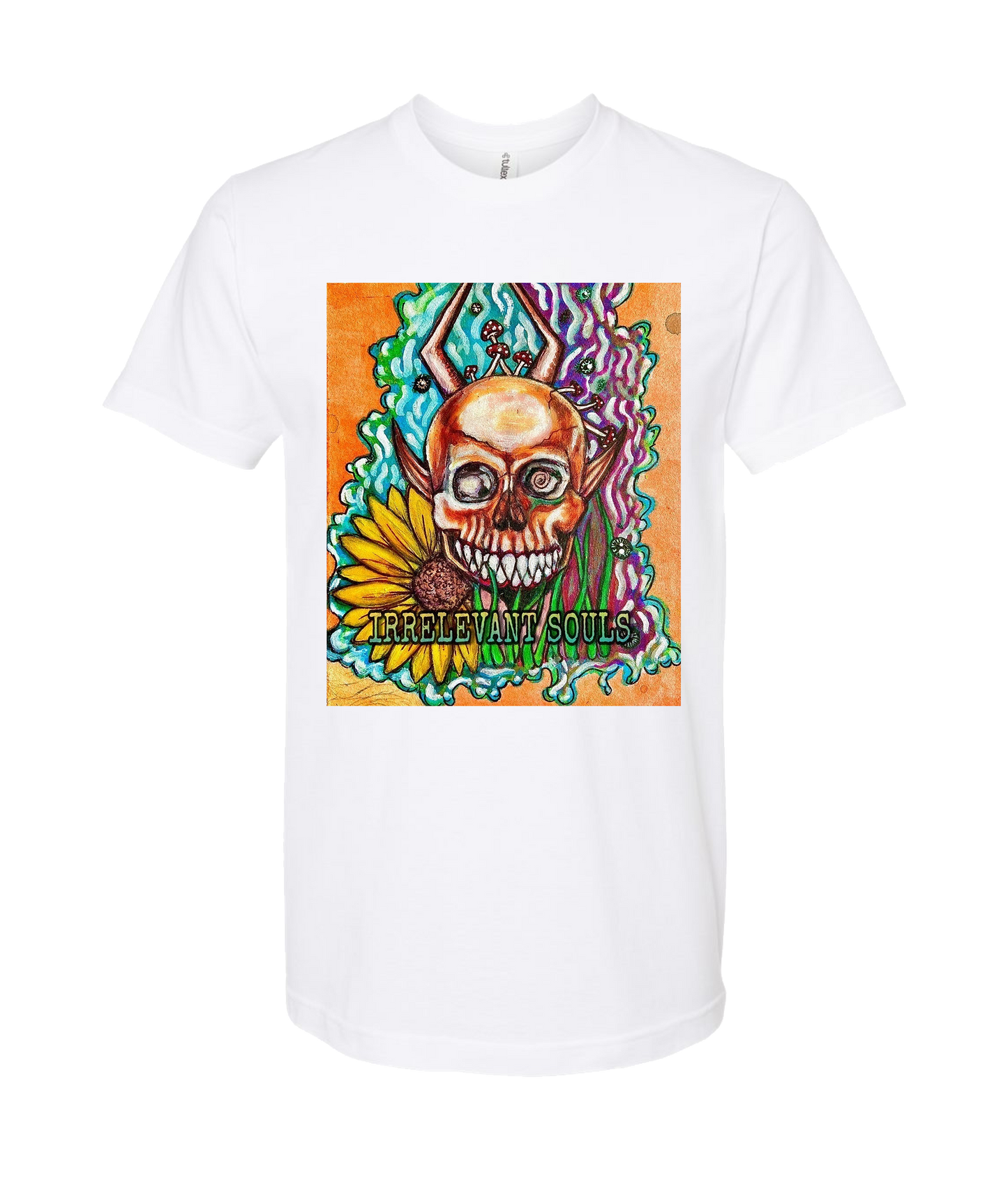 Irrelevant Souls - LOGO 3 - White T-Shirt