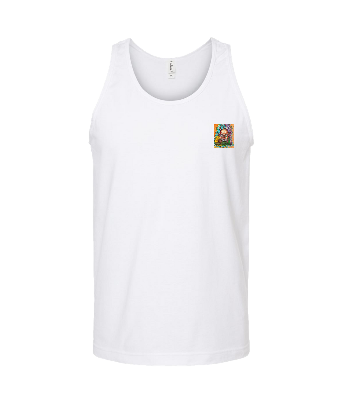 V-IRSTOP - LOGO 3 - White Tank Top