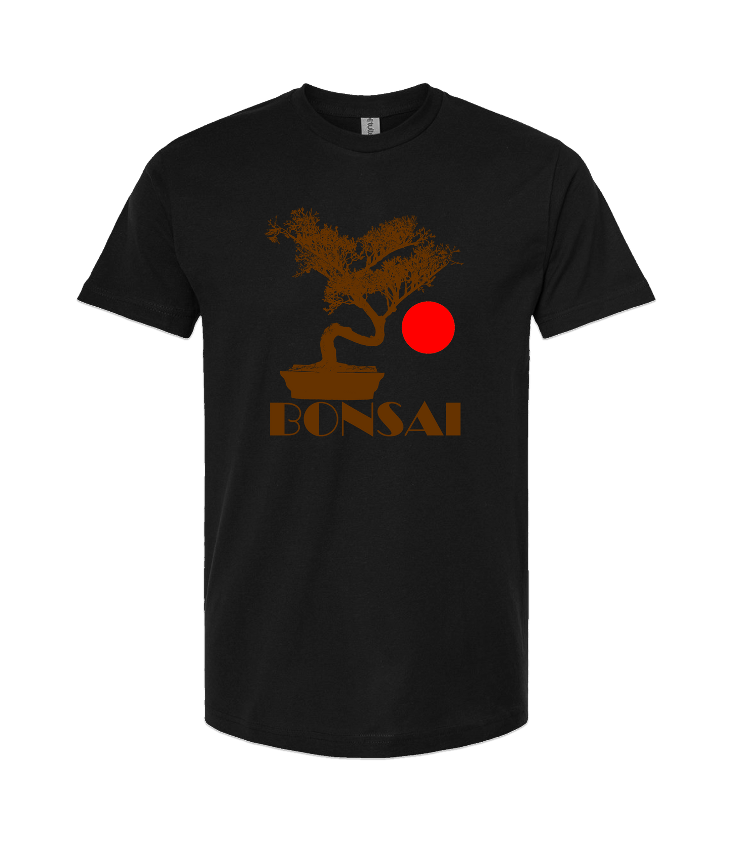 IMPACTEES STREETWEAR - Bonsai Tree - Black T-Shirt