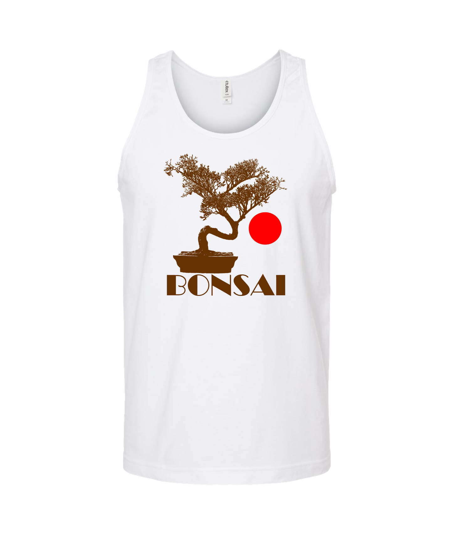 IMPACTEES STREETWEAR - Bonsai Tree - White Tank Top