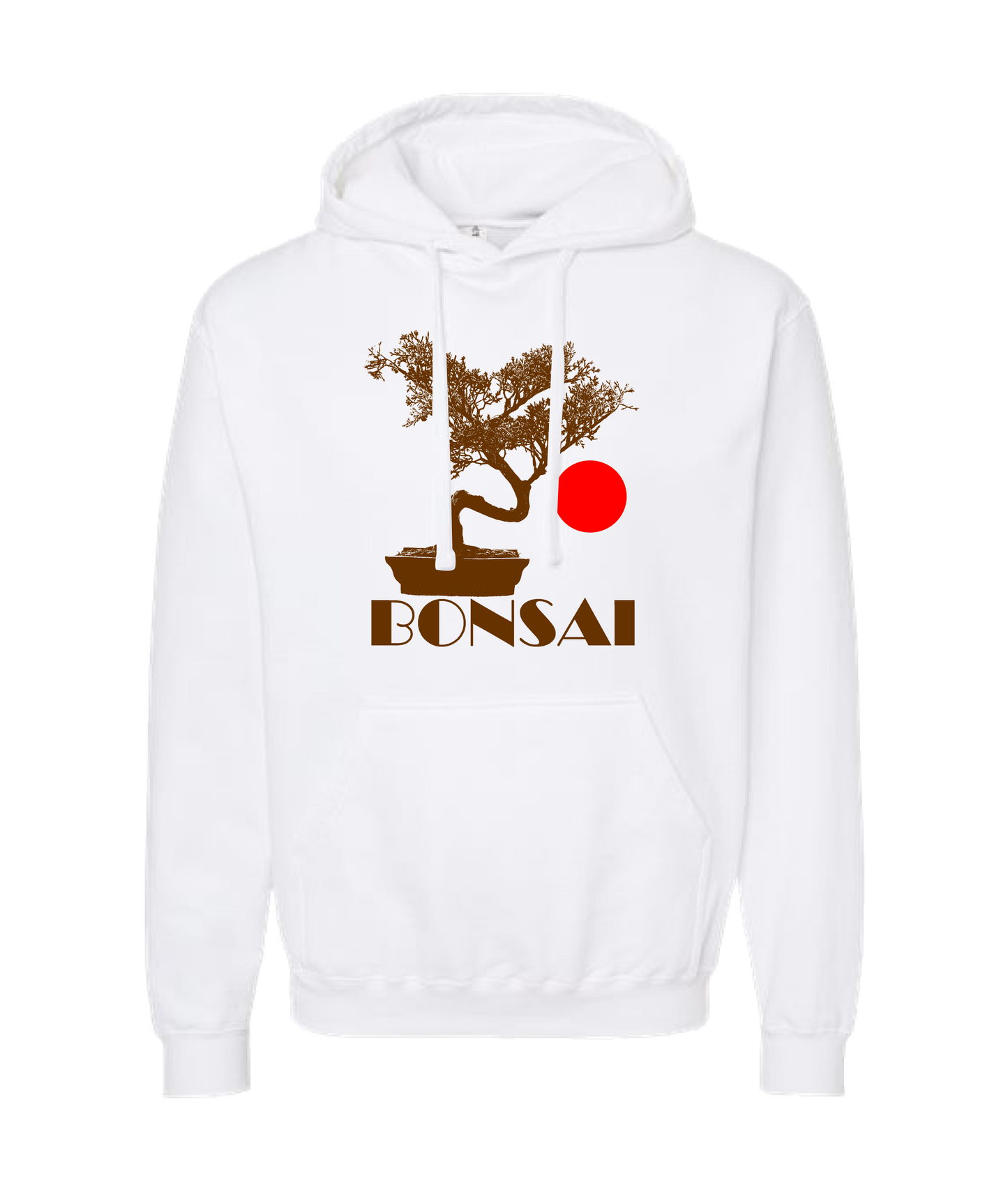 IMPACTEES STREETWEAR - Bonsai Tree - White Hoodie