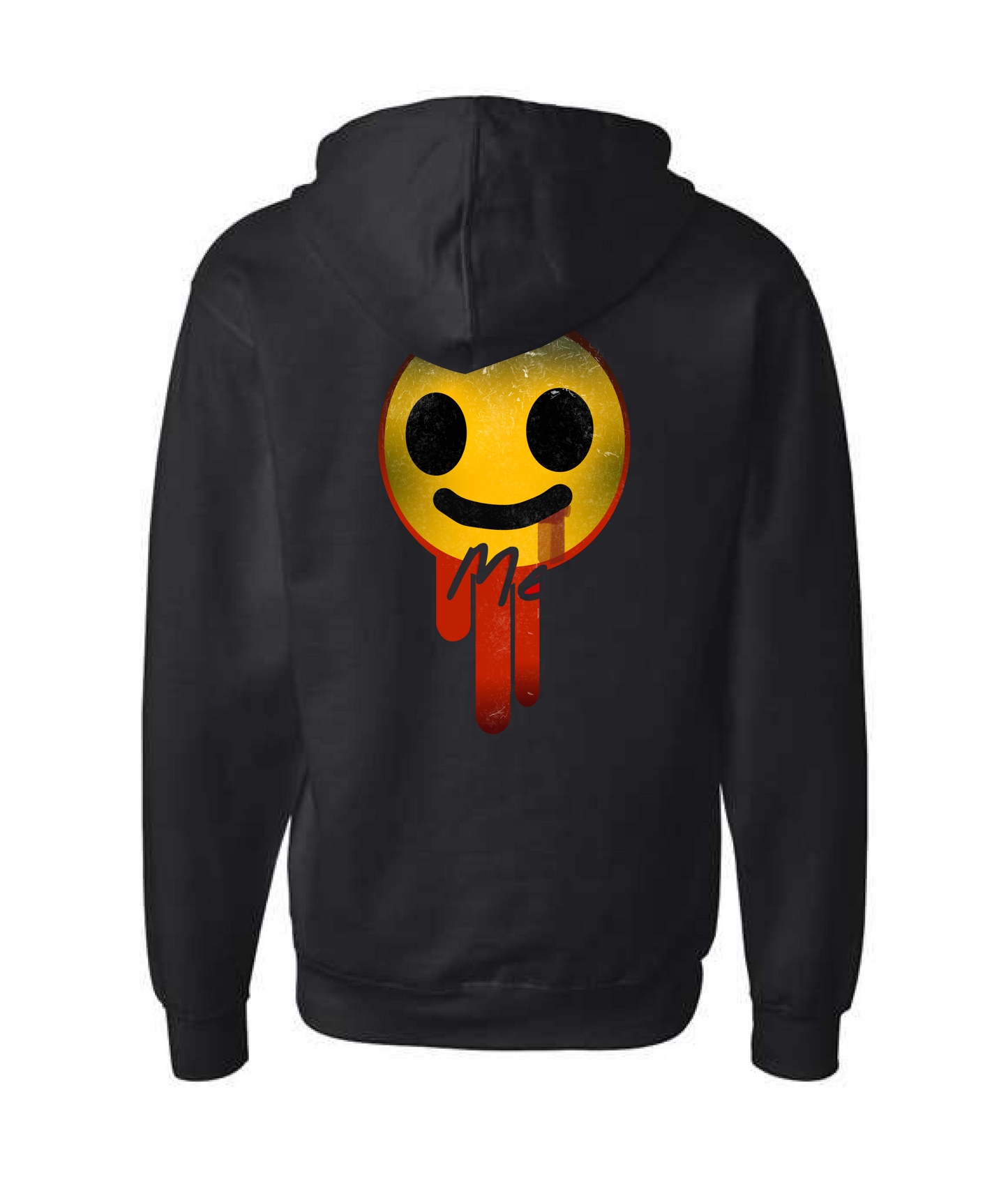 V-IGZMTOP - LEAVE ME ALONE - Black Zip Up Hoodie