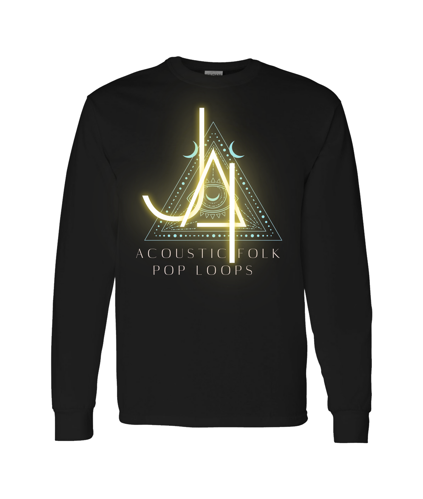 Johnny And I - j & i - Black Long Sleeve T