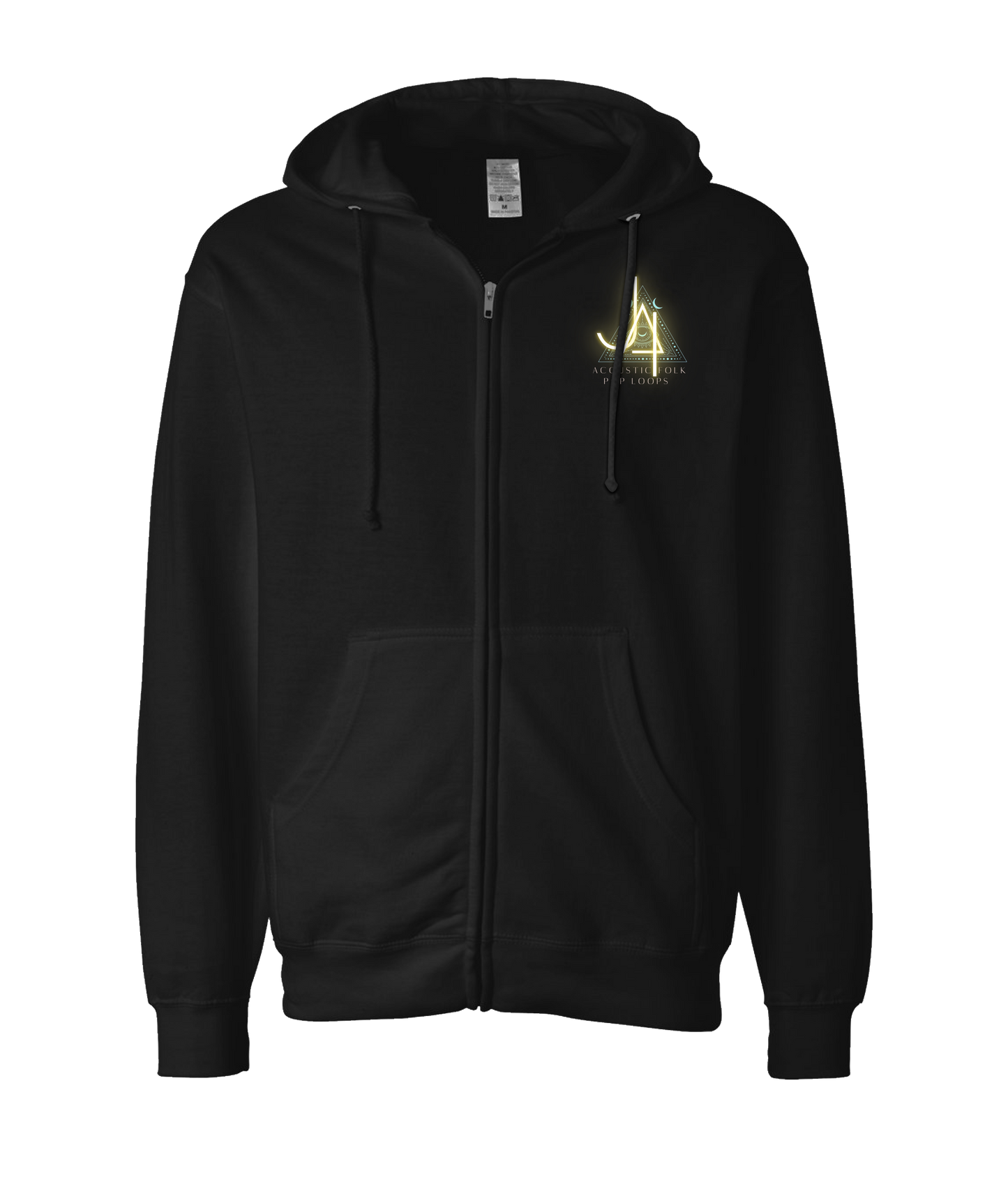 Johnny And I - j & i - Black Zip Up Hoodie