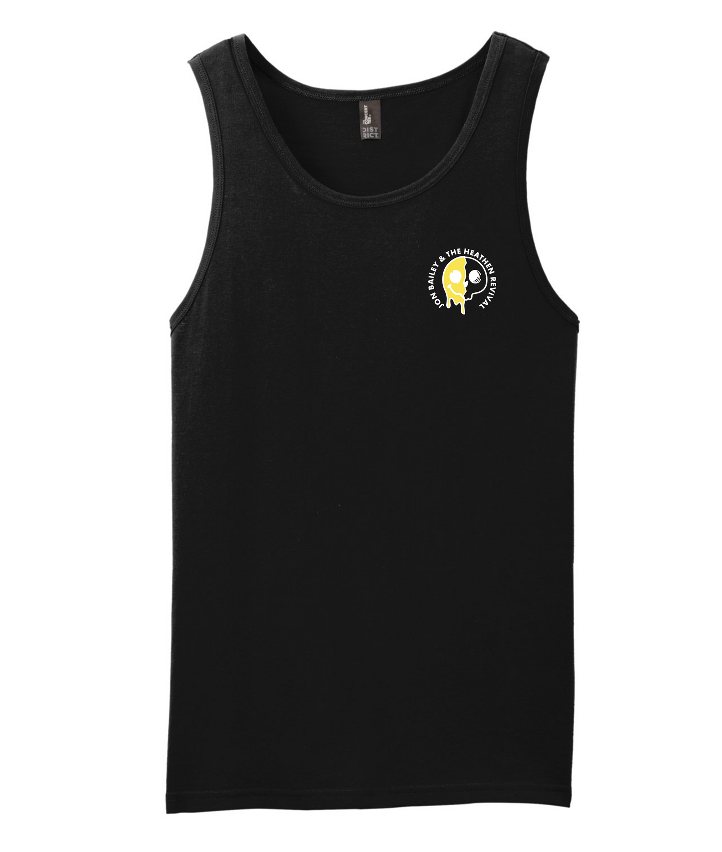 Jon Bailey & The Heathen Revival - Melting Smile - Black Tank Top