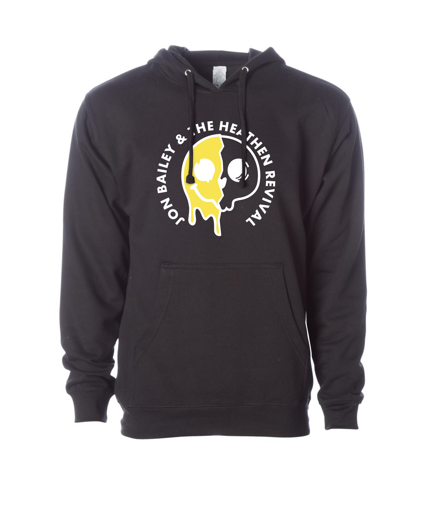 Jon Bailey & The Heathen Revival - Melting Smile - Black Hoodie