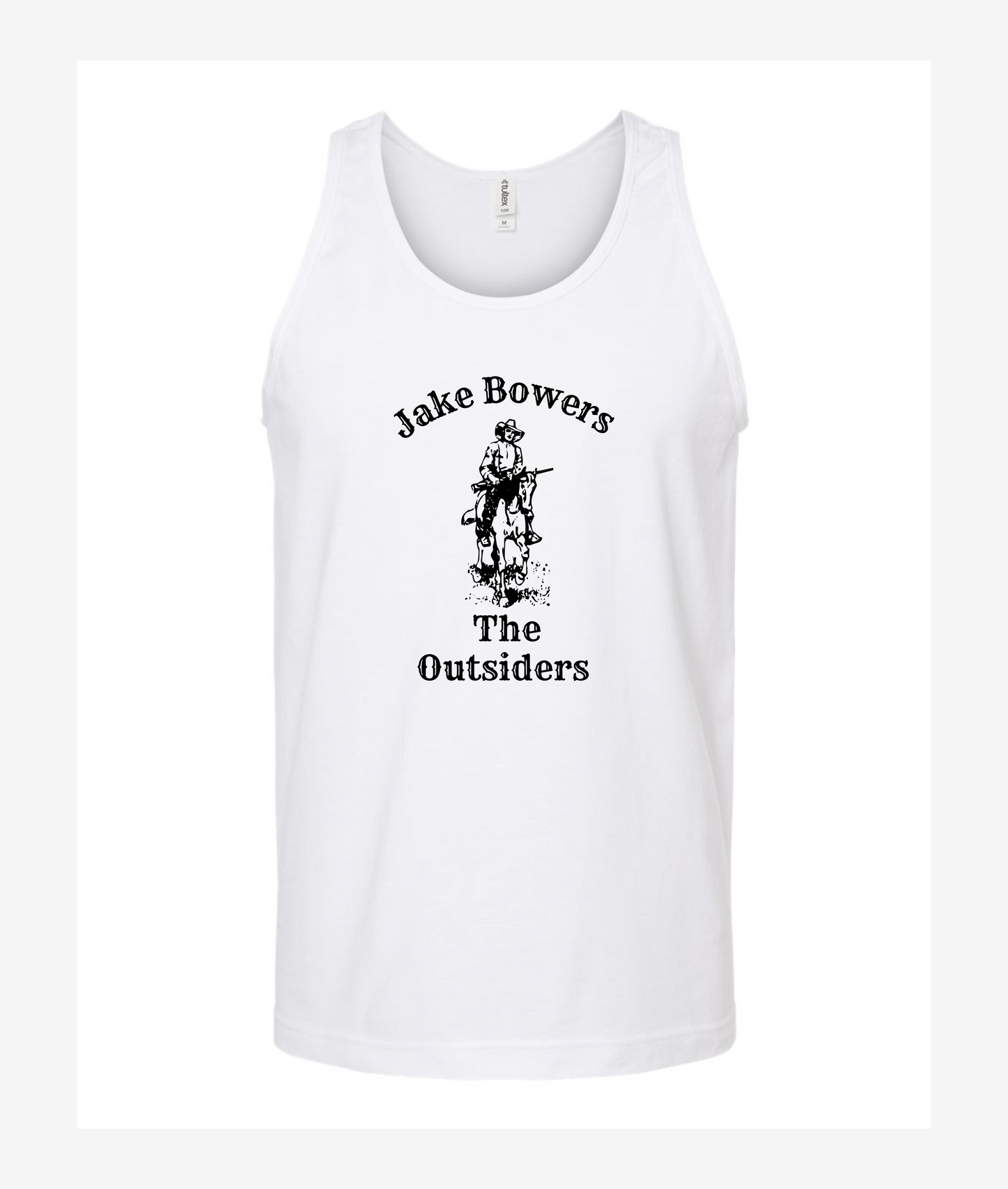 Jake Bowers Swag - The Outsiders - White Tank Top