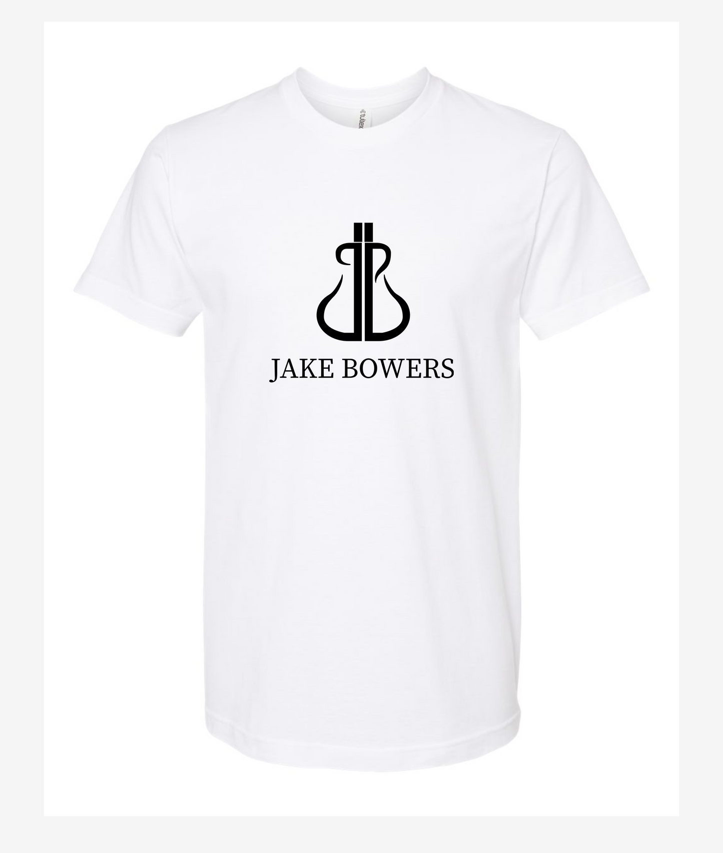 Jake Bowers Swag - Logo - White T-Shirt