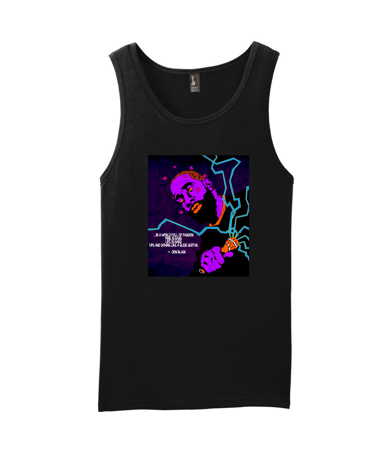 Jon Black Logo Tank Top