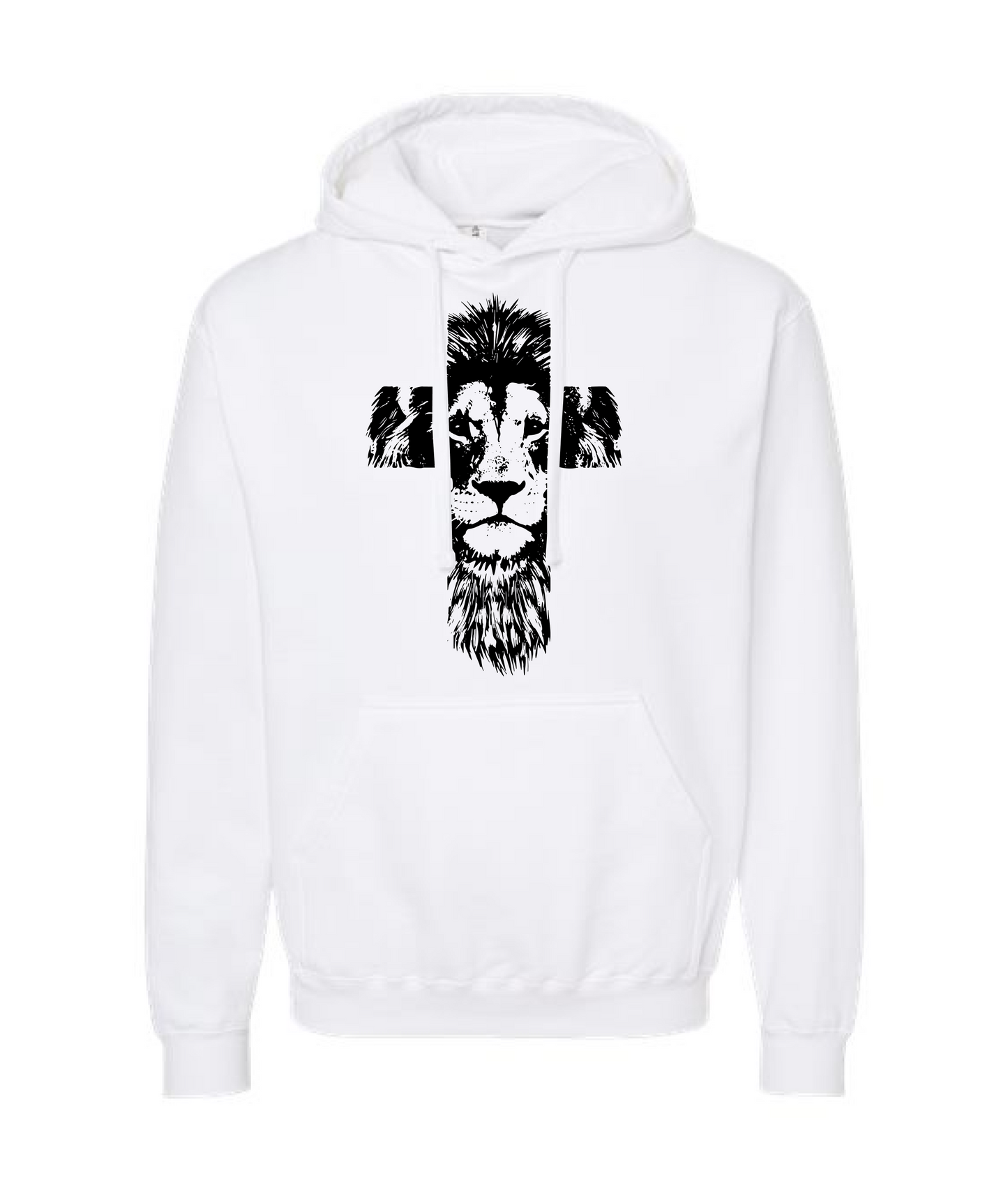 Joshua Cathey Lion Cross Logo Hoodie