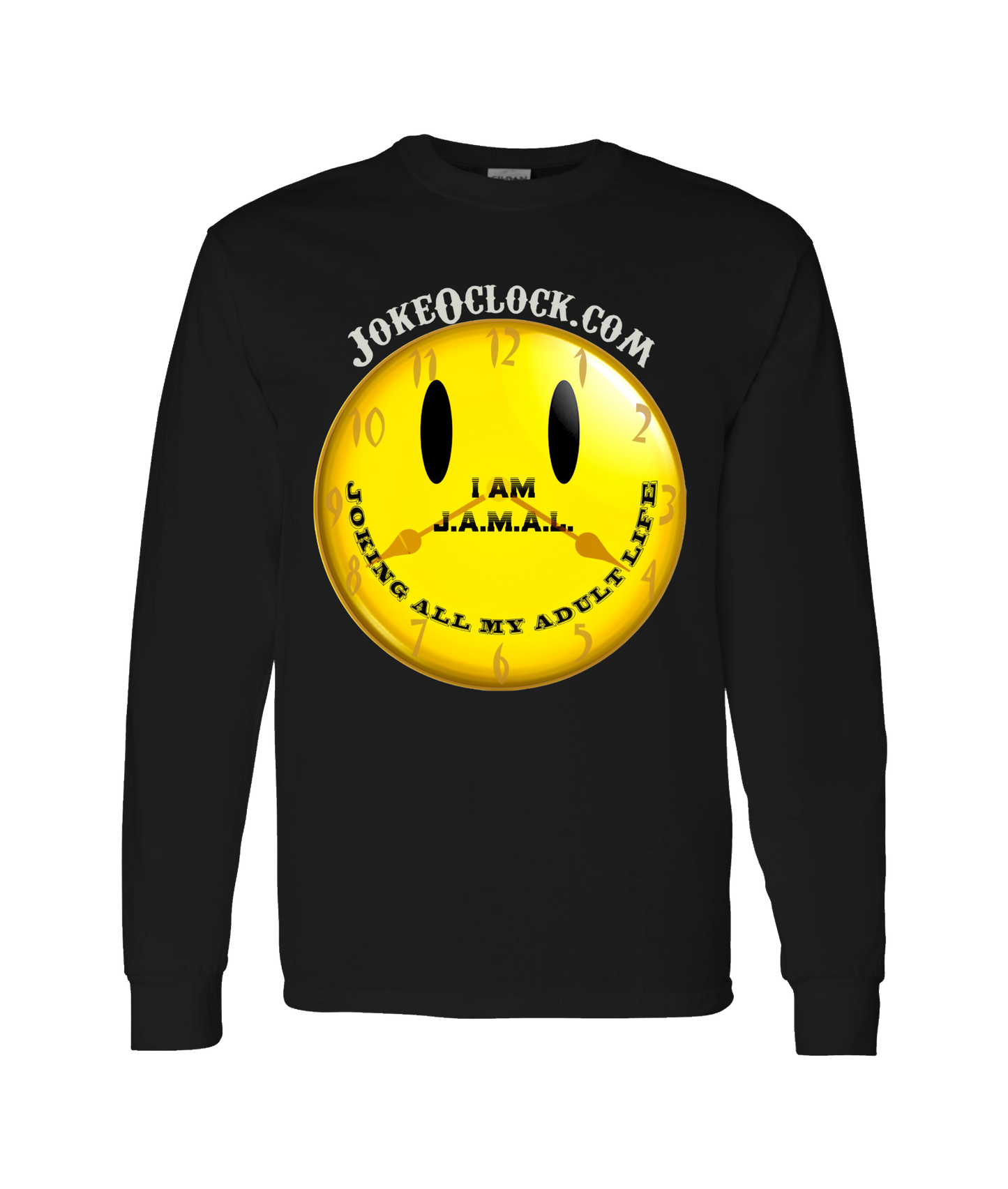 V-JCOTOP - I AM JAMAL - Black Long Sleeve T