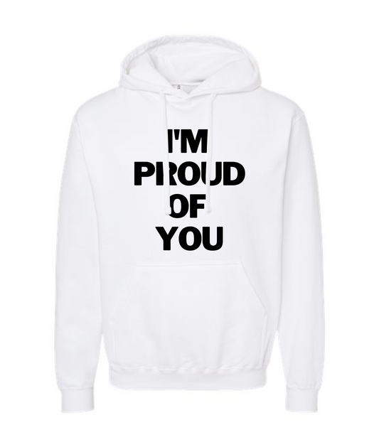 Jamie Campbell - Proud of You - White Hoodie