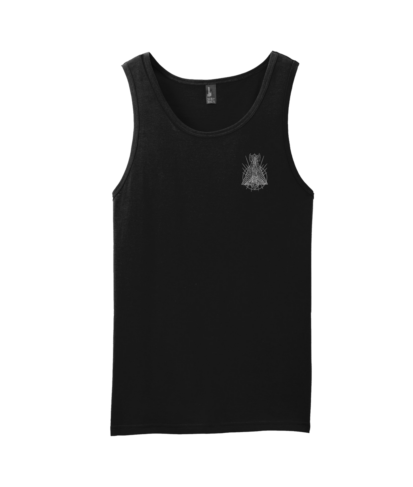 James Davis McAllister - ID RATHER DIE - Black Tank Top