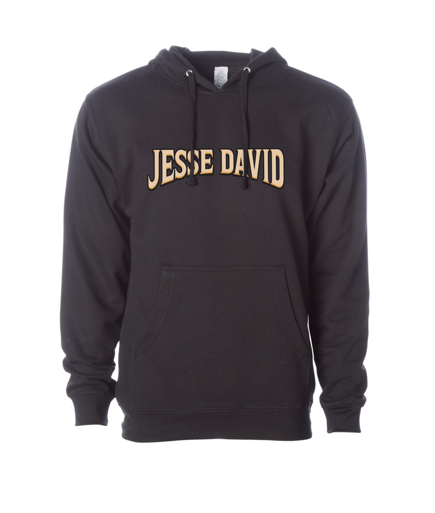 Jesse David - Skull - Black Hoodie