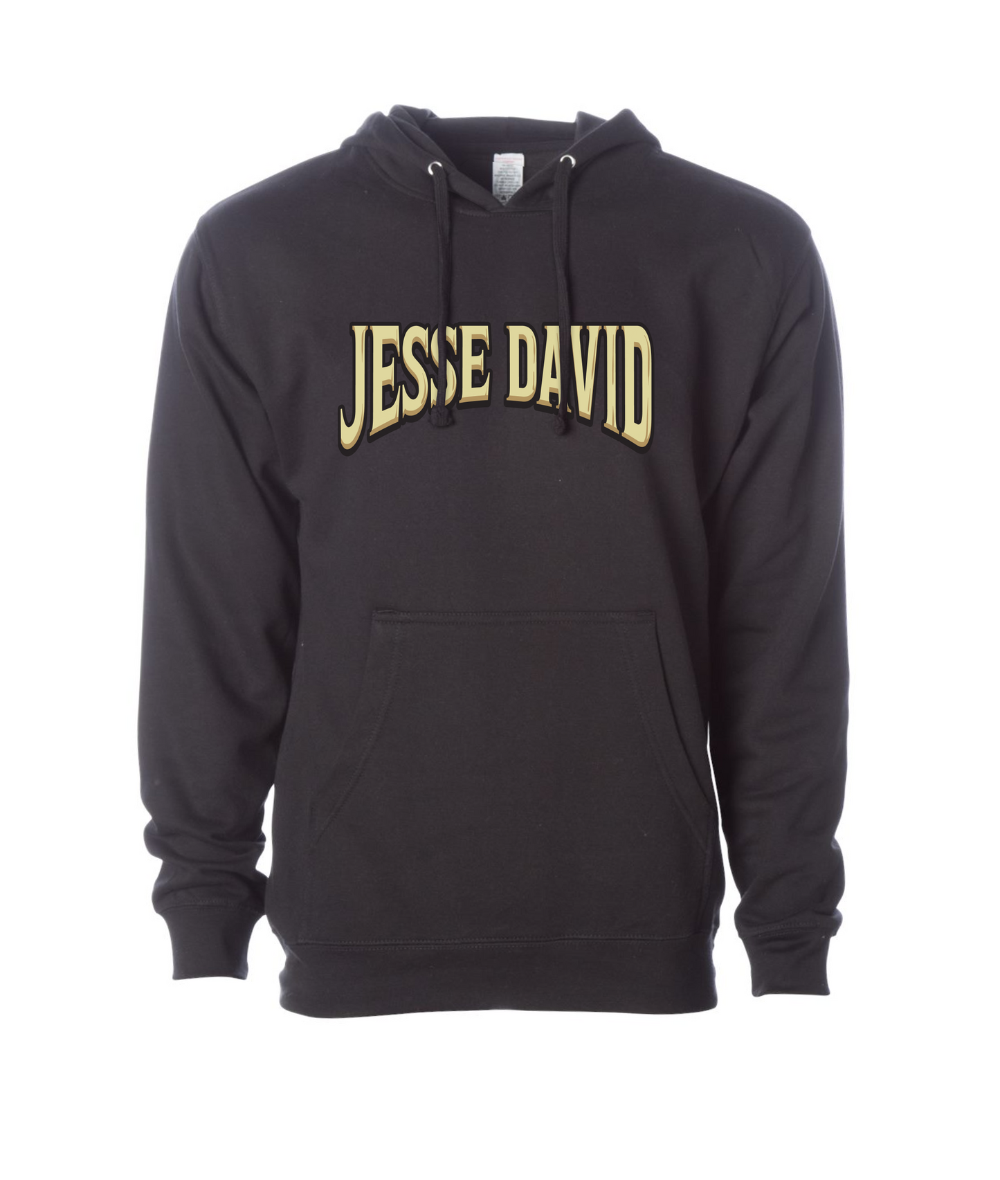 Jesse David - Skull II - Black Hoodie