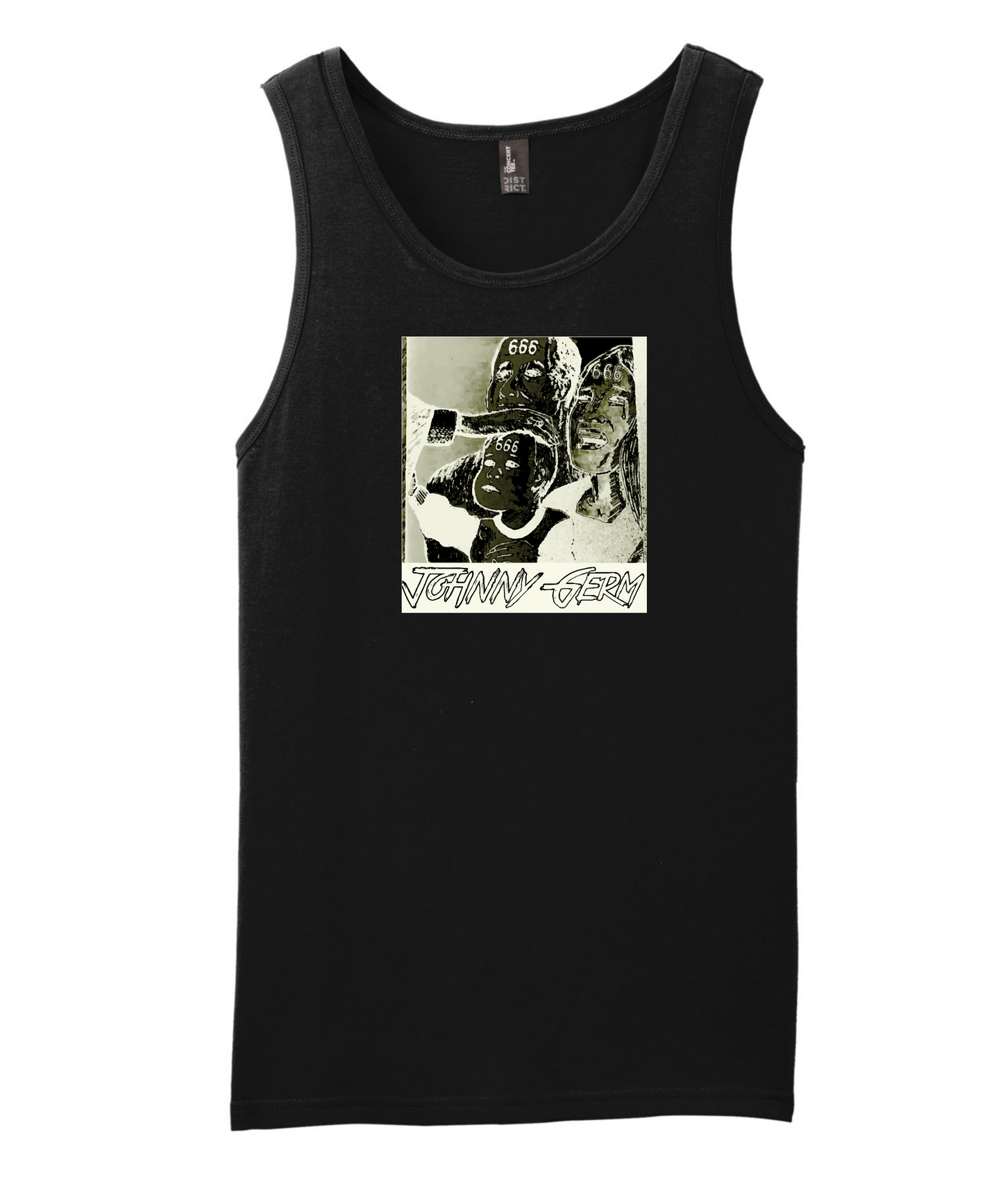Johnny Germ - 666 - Black Tank Top