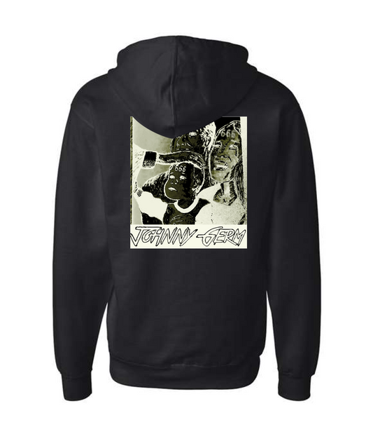 Johnny Germ - 666 - Black Zip Hoodie