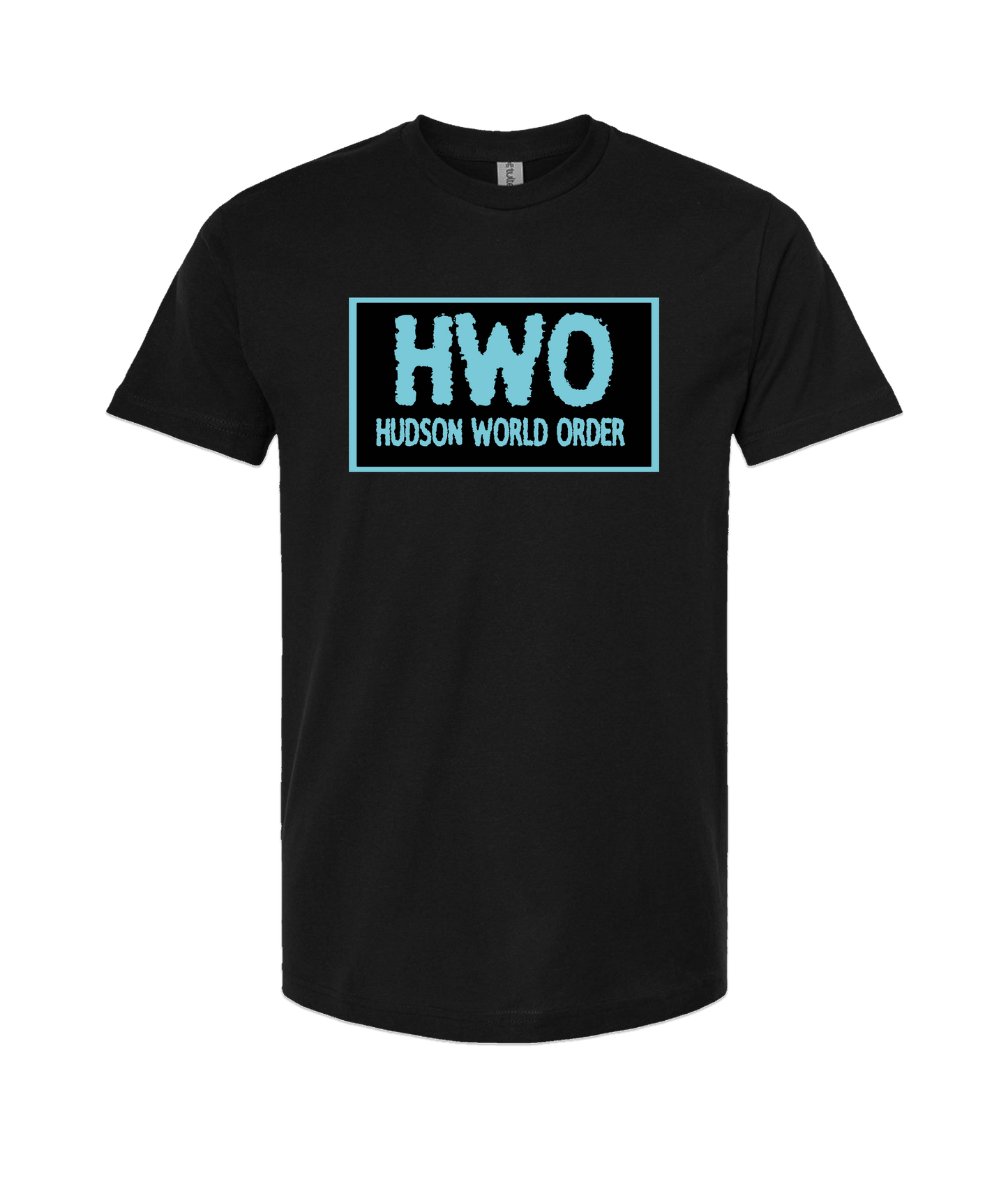 Jake Hudson - HWO (blue) - Black T Shirt