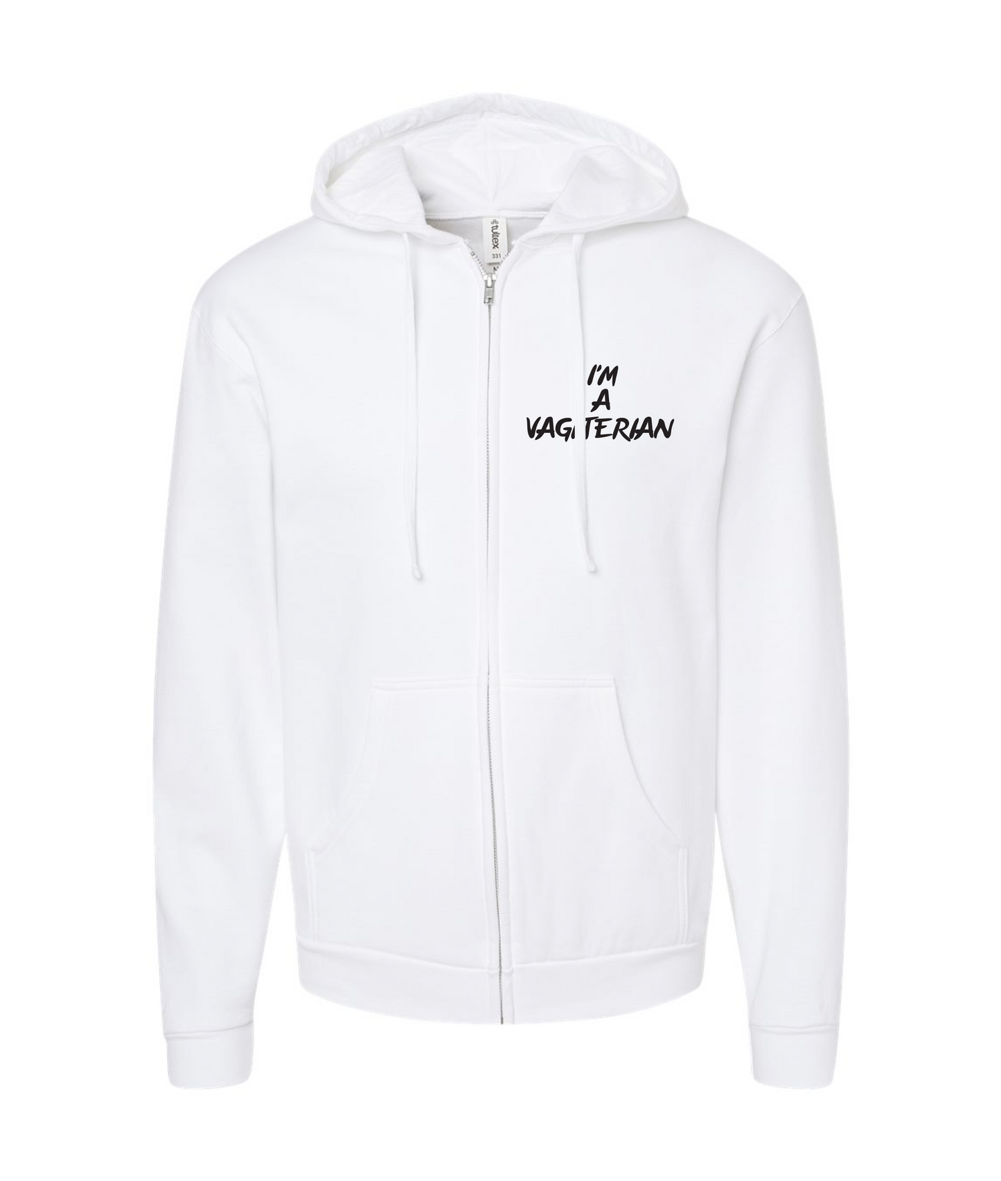 Vagiterian Zip Up Hoodie