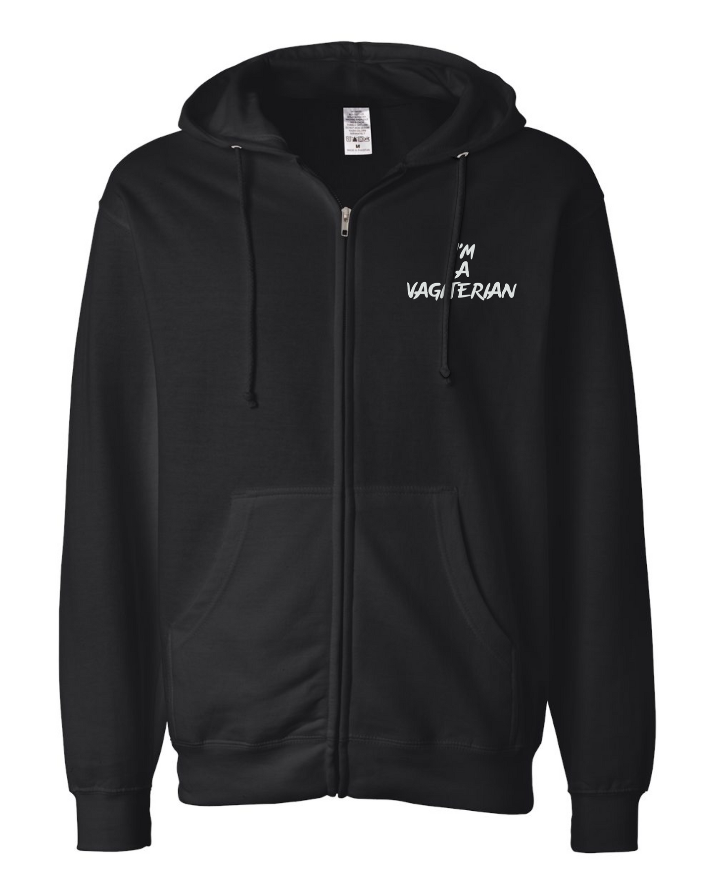Vagiterian Zip Hoodie