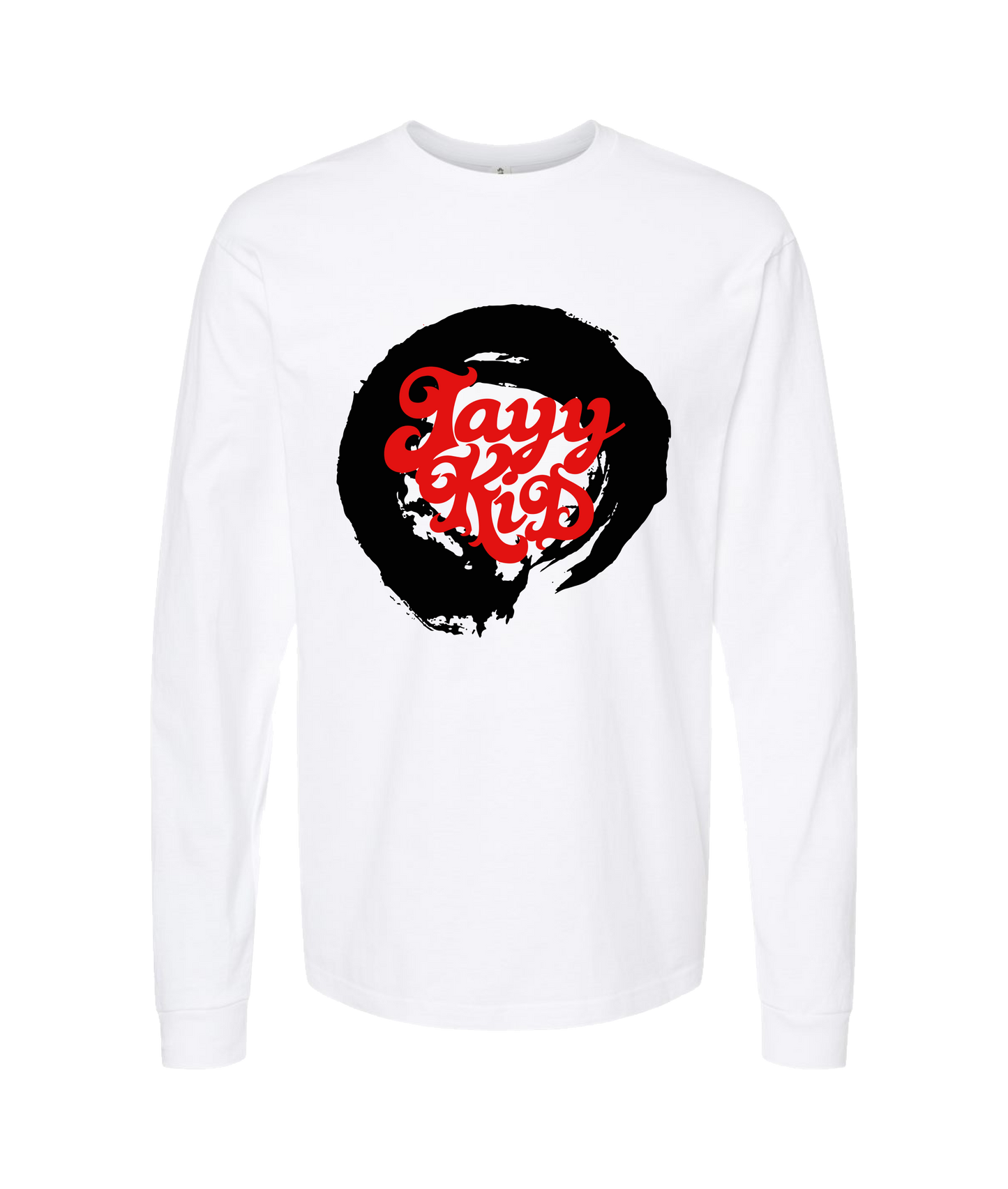 Jayy Kid - LOGO 2 - White Long Sleeve T