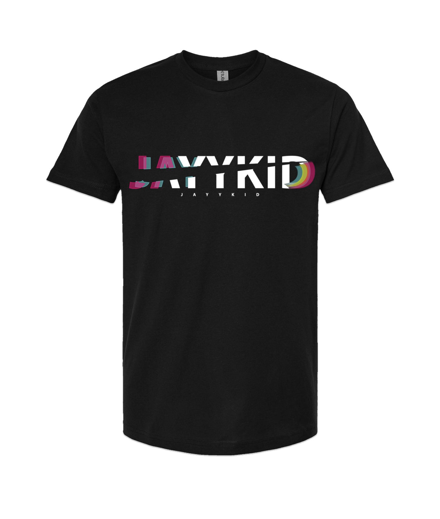 Jayy Kid - LOGO 3 - Black T-Shirt