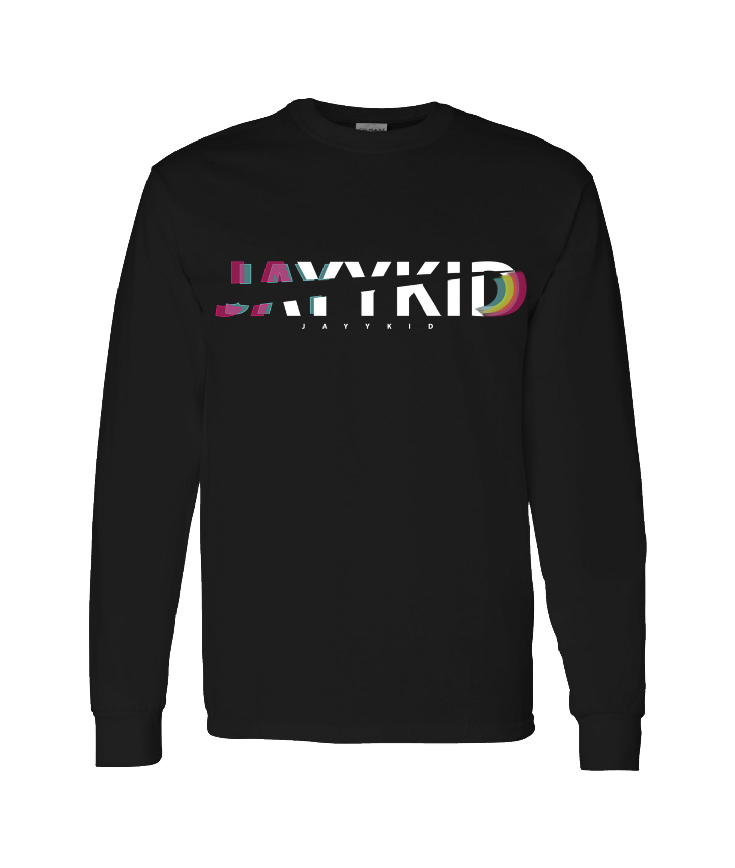 Jayy Kid - LOGO 3 - Black Long Sleeve T