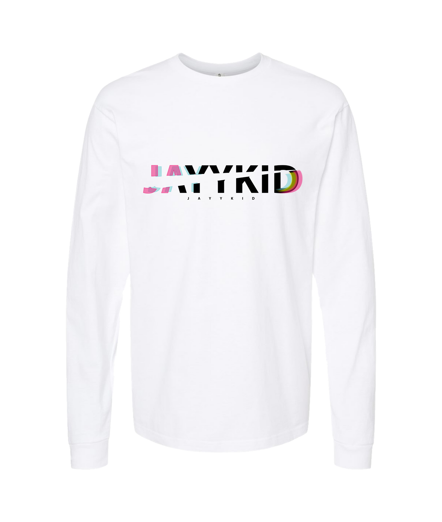 Jayy Kid - LOGO 3 - White Long Sleeve T