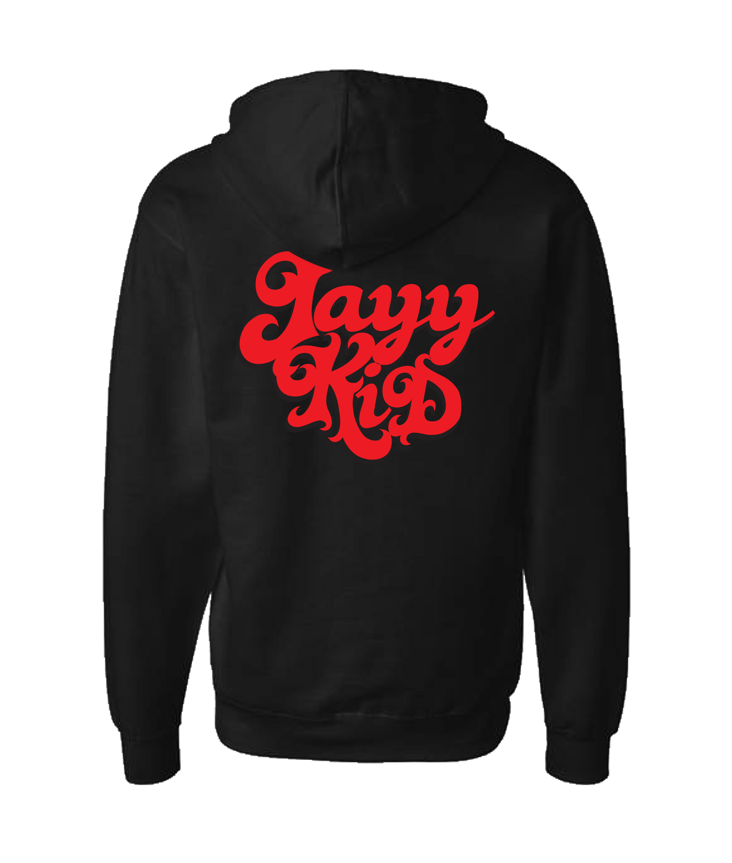 Jayy Kid - Logo - Black Zip Up Hoodie