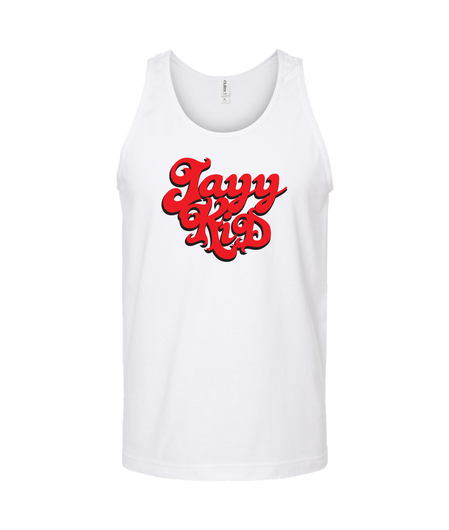 Jayy Kid - Logo - White Tank Top